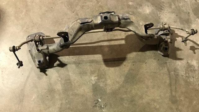 Used OEM 2002-2004 Honda CRV Rear Suspension Crossmember 4WD FWD Subframe Cradle Frame