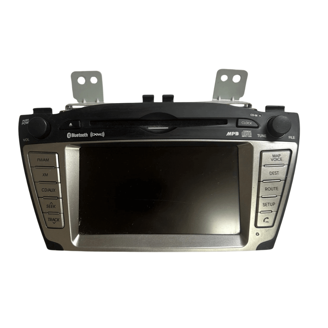 Used OEM 2010 - 2013 Hyundai Tucson OEM AM FM Radio Navigation Stereo XM MP3 CD Player