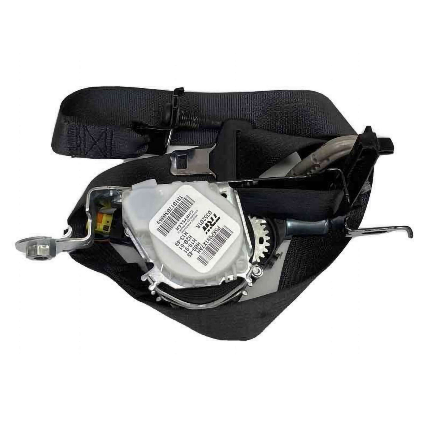 Used OEM 2013-2020 Dodge Truck 1500 2500 Crew Cab Left Driver Side Seat Belt Retractor Black