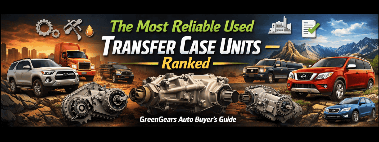Most Reliable Used Transfer Case Units | GreenGears Auto