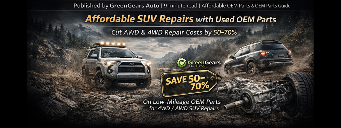 Top Budget-Friendly OEM Parts for SUVs