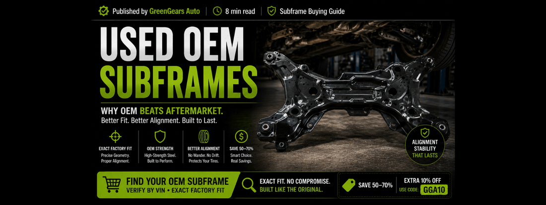 OEM vs Aftermarket Subframes — Why Used OEM Wins