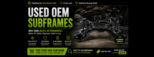OEM vs Aftermarket Subframes — Why Used OEM Wins