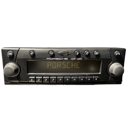 2002 Porsche Boxster 986 911 996 AM FM Radio CD Receiver Player CDR220 Cdr-220 + Code - Used OEM