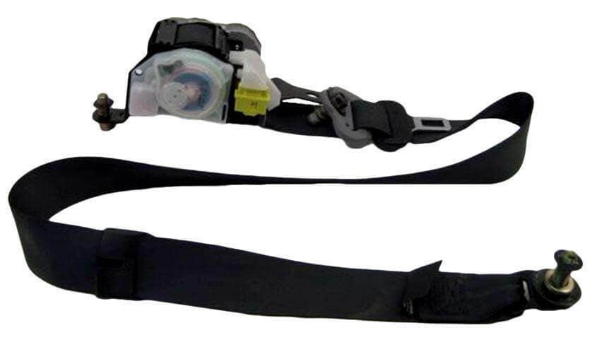 Used OEM 2002-2006 Honda CRV CR-V Front Right Passenger Seat Belt Retractor Assembly Black OEM