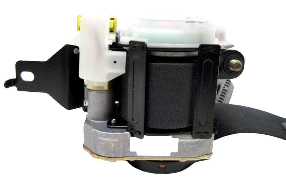 Used OEM 2002-2006 Honda CRV CR-V Front Right Passenger Seat Belt Retractor Assembly Black OEM