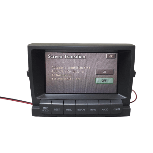 Used OEM 2003-2005 Lexus GX470  Multi Display Navigation screen 86111-60120 Oem