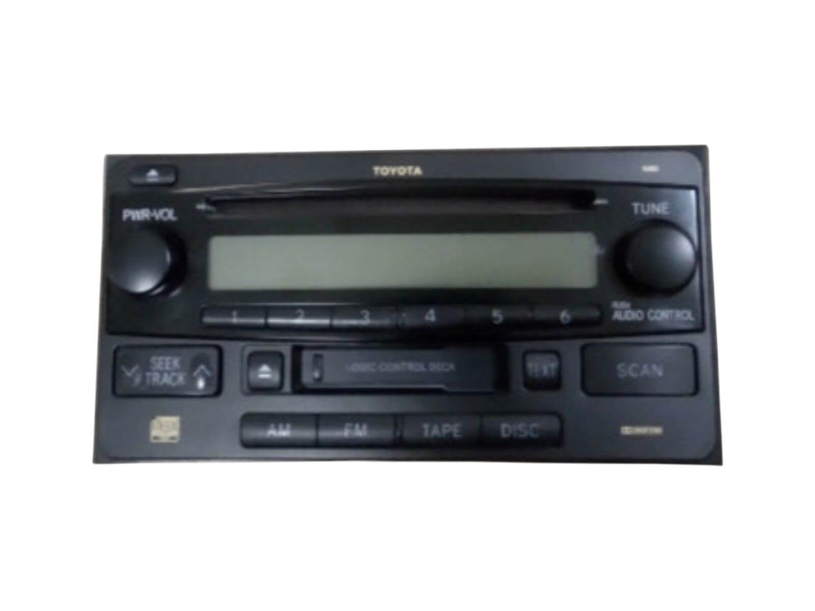 Used OEM 2003-2005 Toyota 4-Runner Radio AM / FM / CD / Cassette Player 86120-35281 OEM