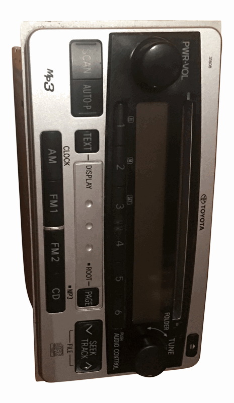 Used OEM 2003-2005 Toyota RAV4 CD Player Radio MP3 31808