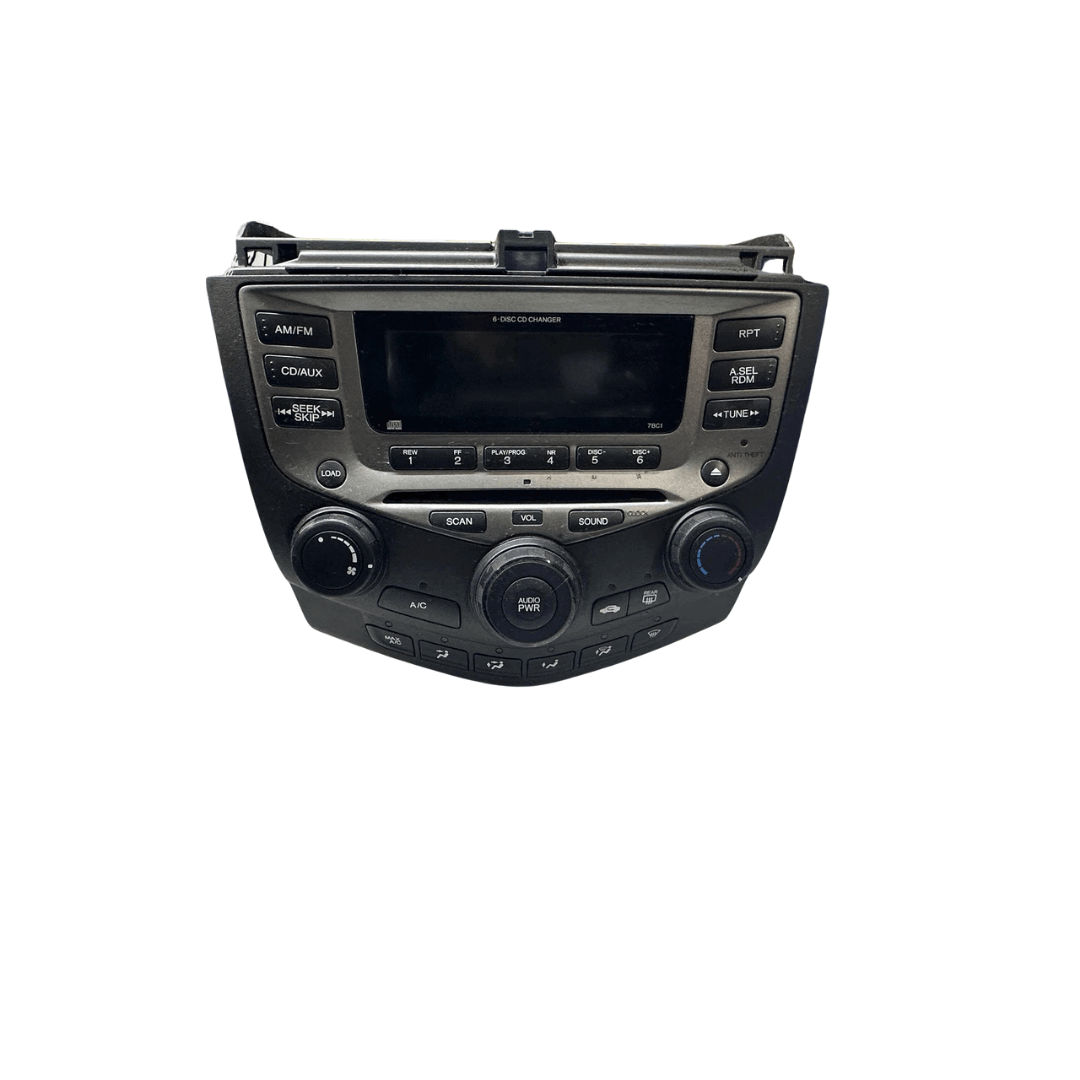Used OEM 2003-2006 HONDA Accord Radio Stereo CD Player 2AC2 Manual Temp Climate Control