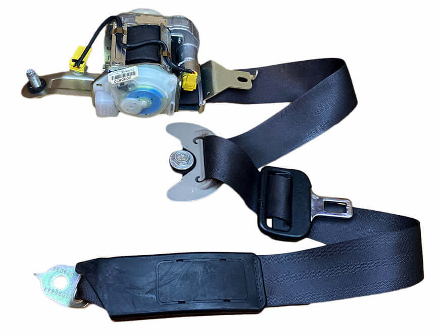 Used OEM 2006-2011 Honda Civic Front Right Passenger Seat Belt Retractor Assembly Sedan Gray OEM