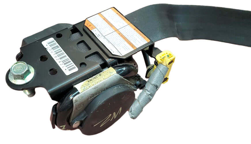 Used OEM 2007-2011 Honda CRV CR-V Front Left Driver Seat Belt Retractor Assembly Gray OEM