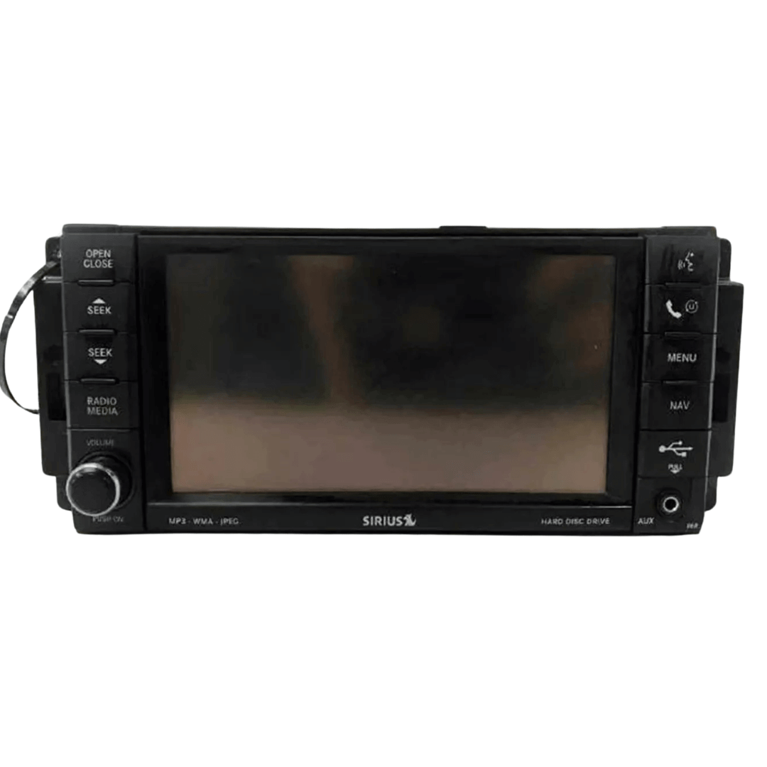 Used OEM 2008-2010 Jeep Grand Cherokee Radio AM FM DVD Player Receiver Navigation ID RER