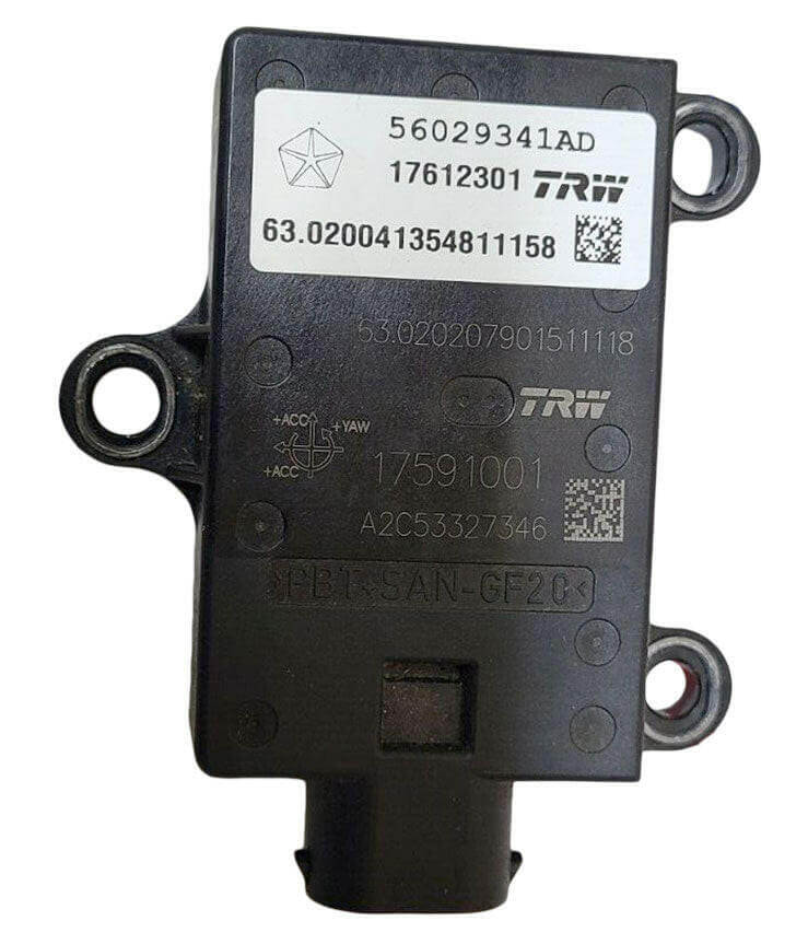 Used OEM 2009-2011 Dodge Ram 1500 Lateral Acceleration and YAW Rate Sensor 56029341AD