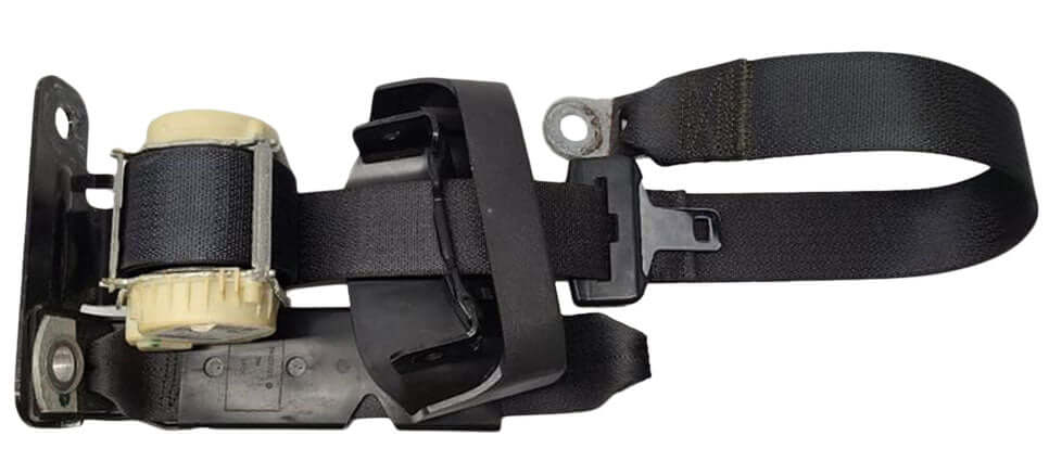 Used OEM 2009-2018 Dodge Ram 1500 2500 3500 Rear Center Seat Belt Retractor Black OEM