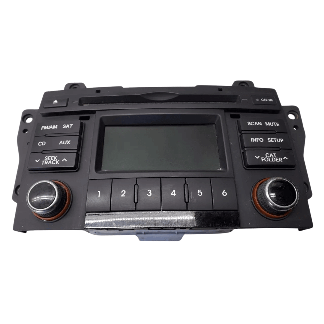 Used OEM 2010-2013 Kia Forte Sedan Radio Receiver & Display Assy OEM AM-FM-CD Bluetooth