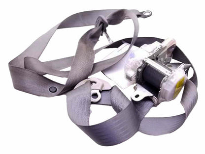 Used OEM 2010-2013 Toyota Tundra Front Left Driver Seat Belt Retractor Assembly Gray OEM