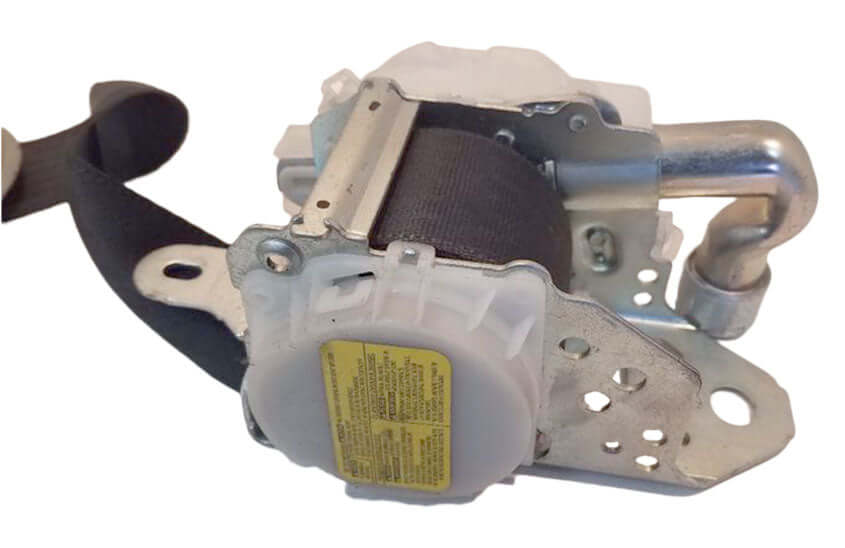Used OEM 2010-2013 Toyota Tundra Front Right Passenger Seat Belt Retractor Assembly Gray OEM