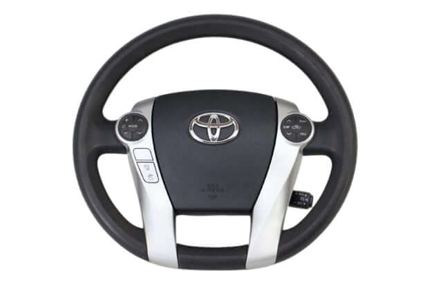Used OEM 2010-2015 Toyota Prius Steering Wheel W/O leather Black