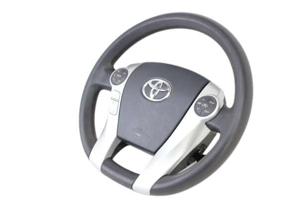Used OEM 2010-2015 Toyota Prius Steering Wheel W/O leather Black