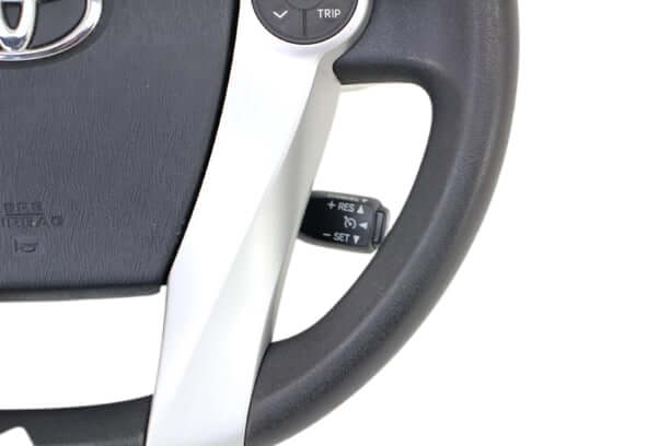 Used OEM 2010-2015 Toyota Prius Steering Wheel W/O leather Black