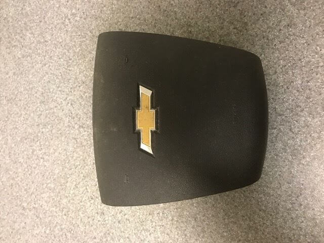 Used OEM 2010-2016 Chevy Equinox Air Bag Driver Steering Wheel Left Black Chevrolet OEM