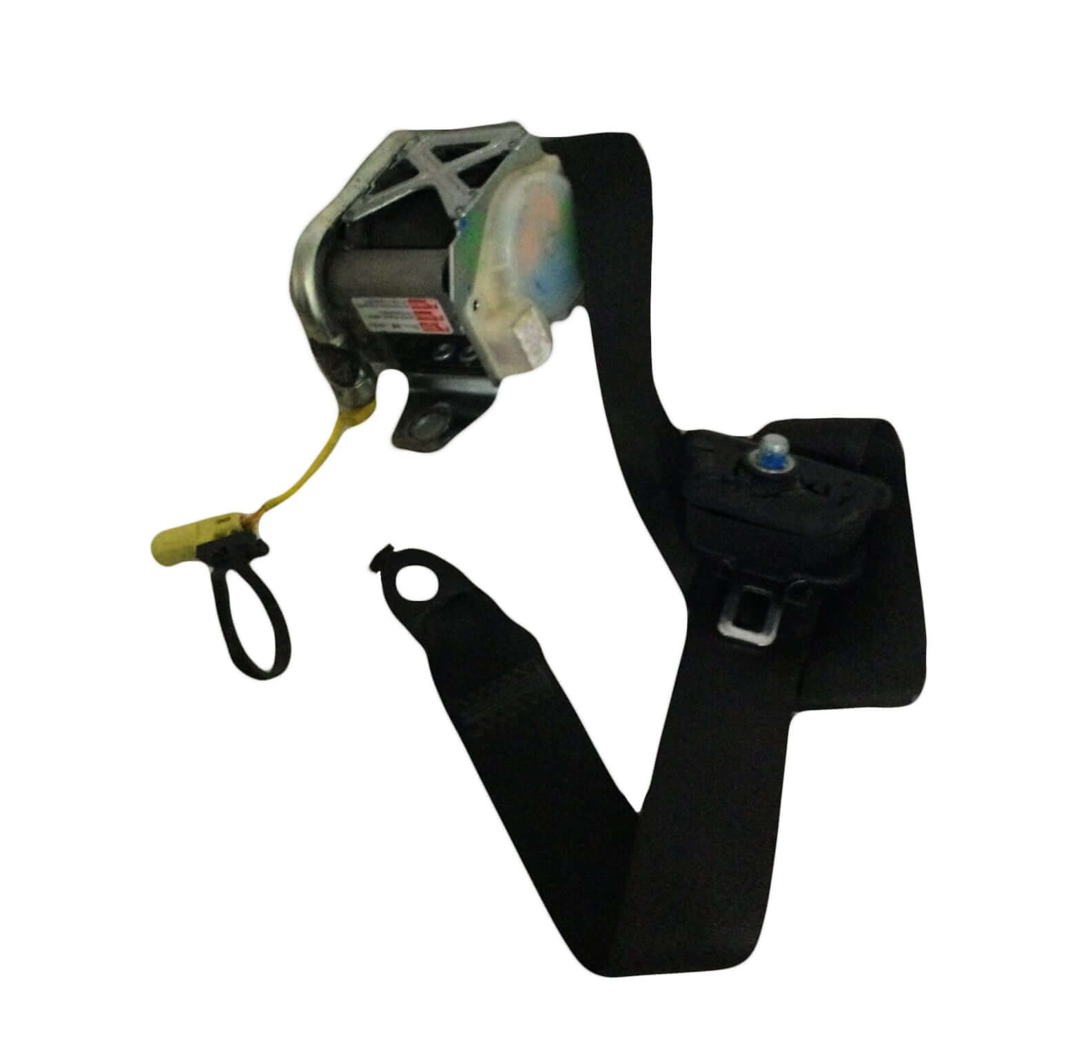 Used OEM 2011-2017 Jeep Wrangler 4 Dr Front Left Driver Seat Belt Retractor Assembly OEM Black