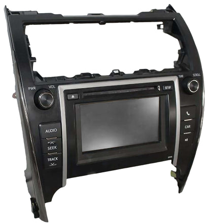 Used OEM 2012-2013 Toyota Camry Radio Display Receiver AM FM CD 57012 OEM 86140-06010