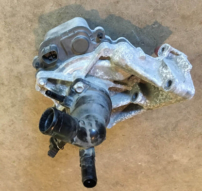 Used OEM 2012-2014 Toyota Prius C 1.5L Water Pump W/ Coolant Thermostat Housing