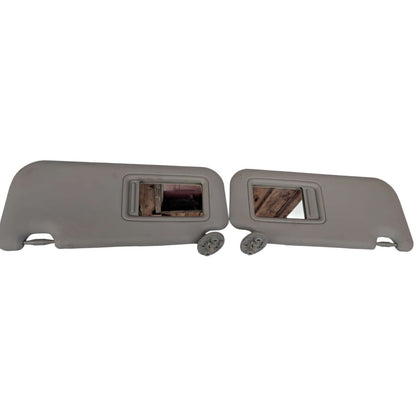 Used OEM 2012-2015 Toyota Prius C Left Right Side PAIR of Sunvisor Grey