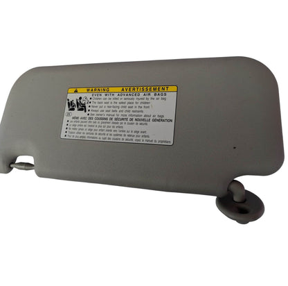 Used OEM 2012-2015 Toyota Prius C Left Right Side PAIR of Sunvisor Grey