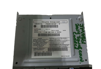 Used OEM 2012-2019 Dodge Caravan Radio Display Receiver AM FM CD RHB with Navigation OEM