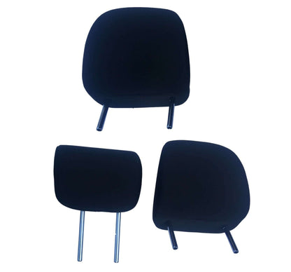 Used OEM 2012 TOYOTA PRIUS C NHP10 SET of Rear Seat Head Rest (Left + Right + Center) 5DR
