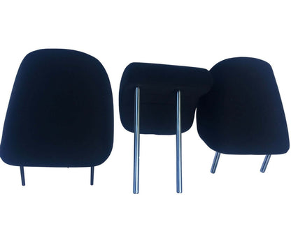 Used OEM 2012 TOYOTA PRIUS C NHP10 SET of Rear Seat Head Rest (Left + Right + Center) 5DR