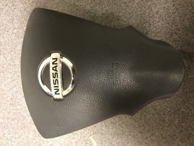Used OEM 2013 2014 2015 2016 Nissan Sentra Driver Steering Wheel Air Bag BLACK Airbag OEM