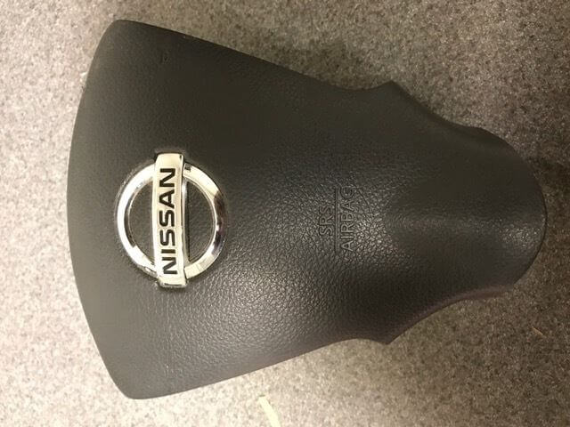 Used OEM 2013 2014 2015 2016 Nissan Sentra Driver Steering Wheel Air Bag BLACK Airbag OEM