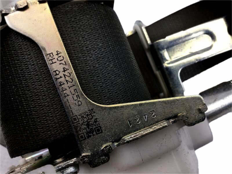 Used OEM 2013-2018 Toyota RAV4 Front Left Driver Seat Belt Retractor Assembly Black OEM