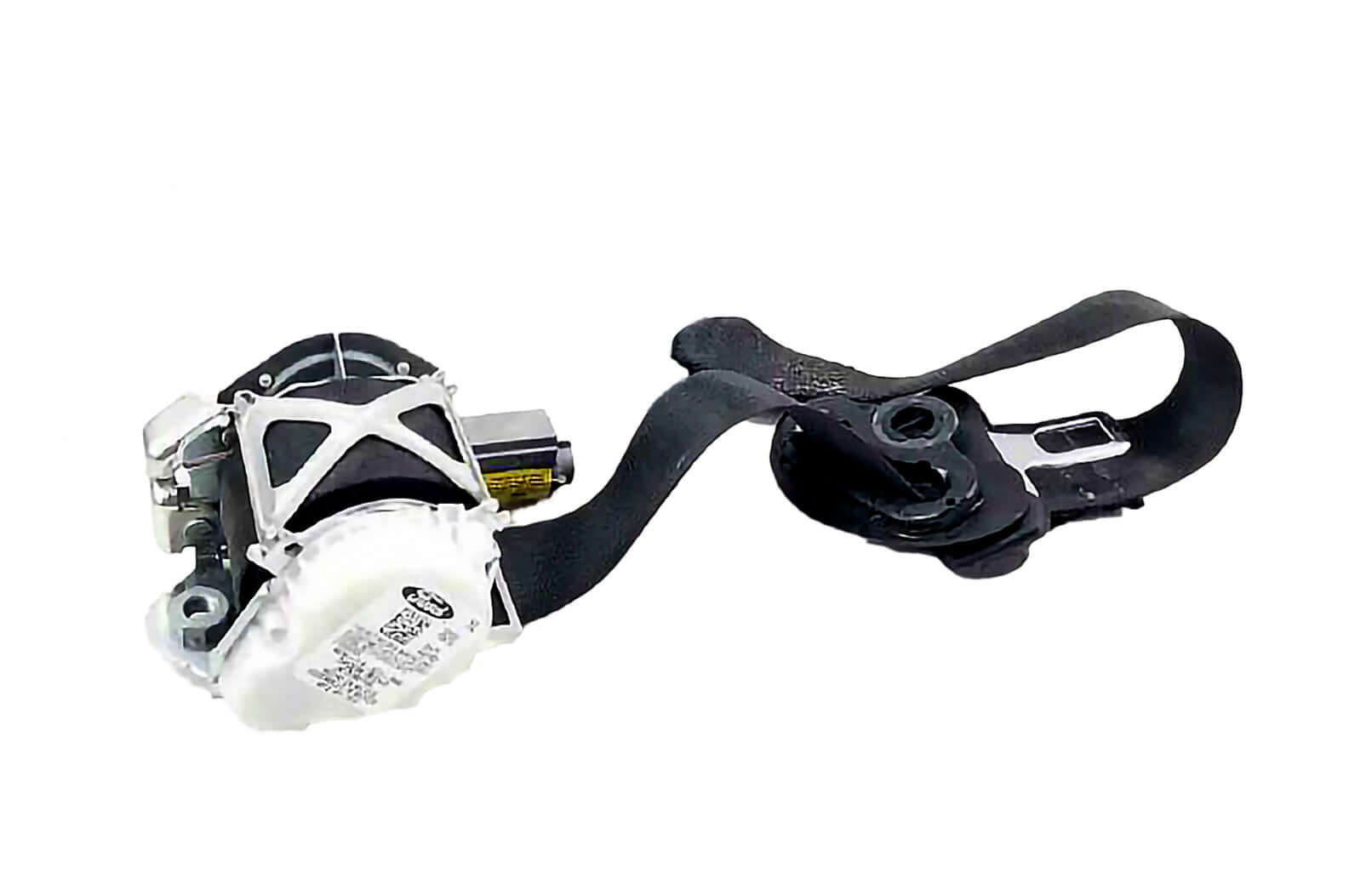 Used OEM 2016-2019 Ford Explorer Front Left Driver Seat Belt Retractor Black OEM