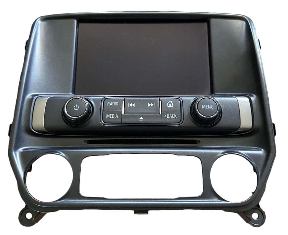Used OEM 2017-2019 Chevrolet Silverado GMC Sierra Radio Control Panel Display Screen OEM