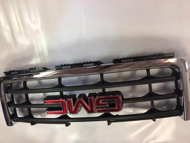 Used OEM New Genuine OEM 2007-2013 GMC Sierra 1500 Grille Chrome Upper Front