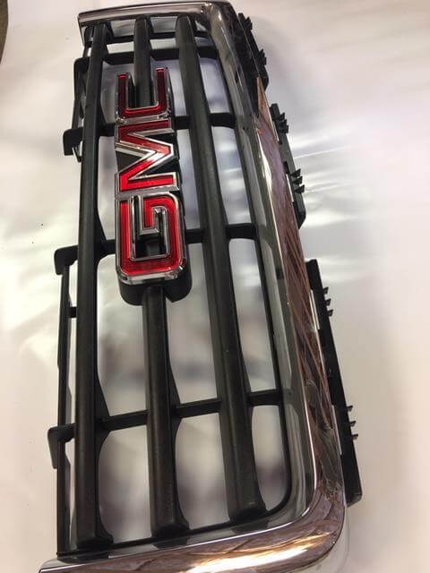 Used OEM New Genuine OEM 2007-2013 GMC Sierra 1500 Grille Chrome Upper Front